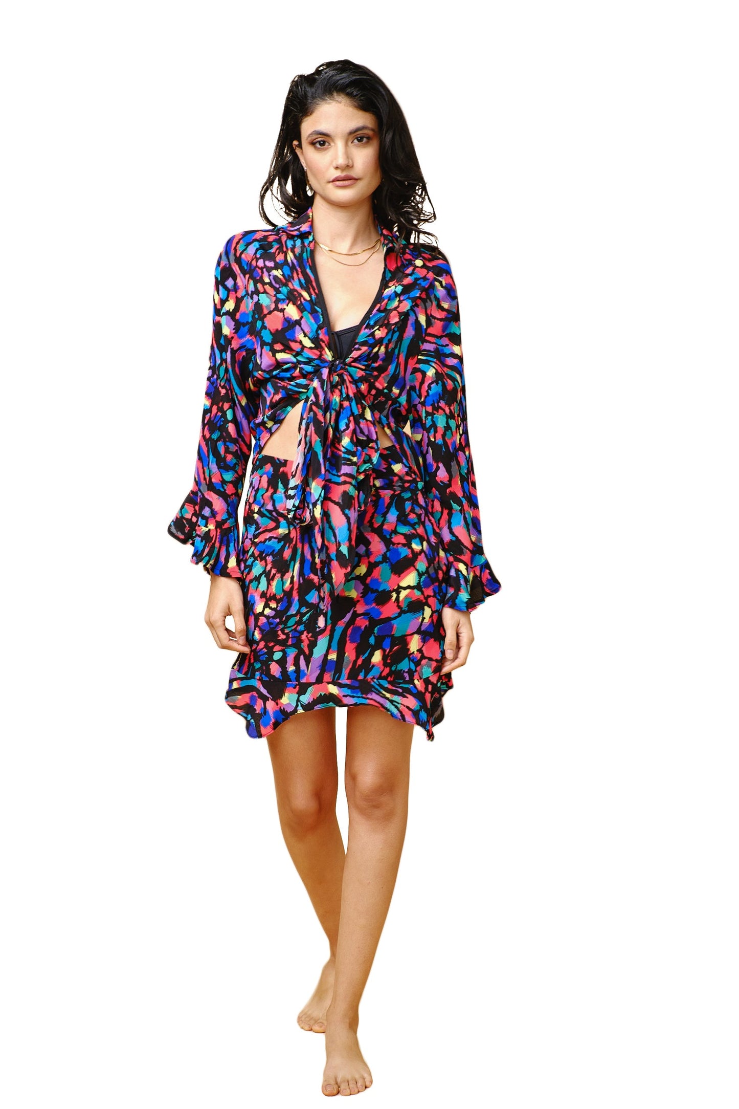 BANDITA SKIRT SET TOP (WILDE PRINT)