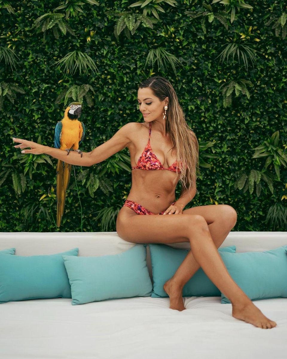HIGH TIDE (ORANGE BLOOM PRINT) BOTTOMS